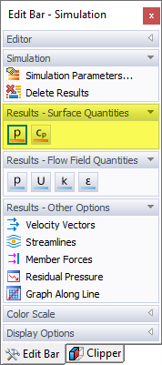 Schnittstelle für die Analyse von Flächenmengen in Dlubal Software